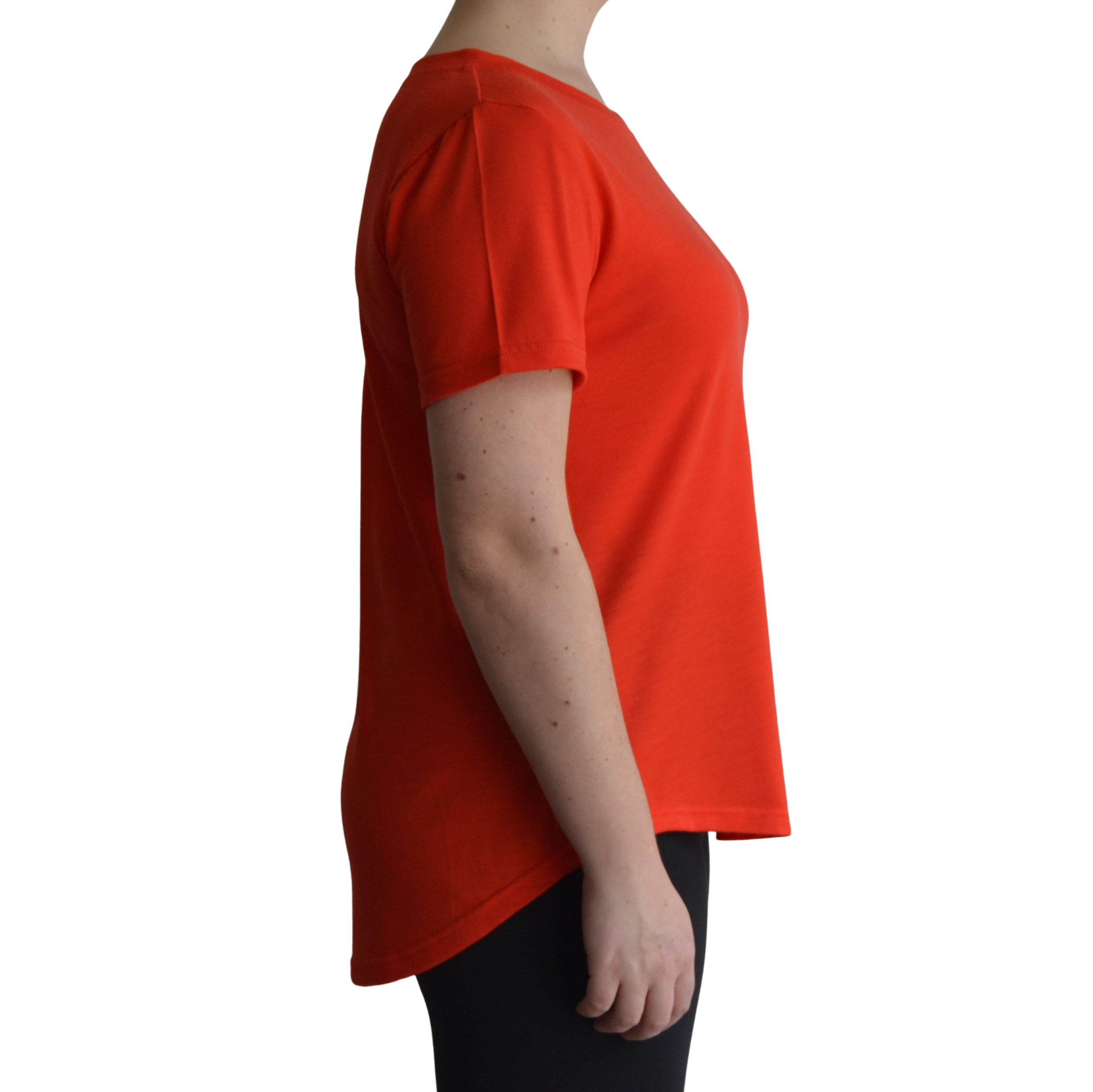 Links Short Sleeve Merino Ladies Golf Top