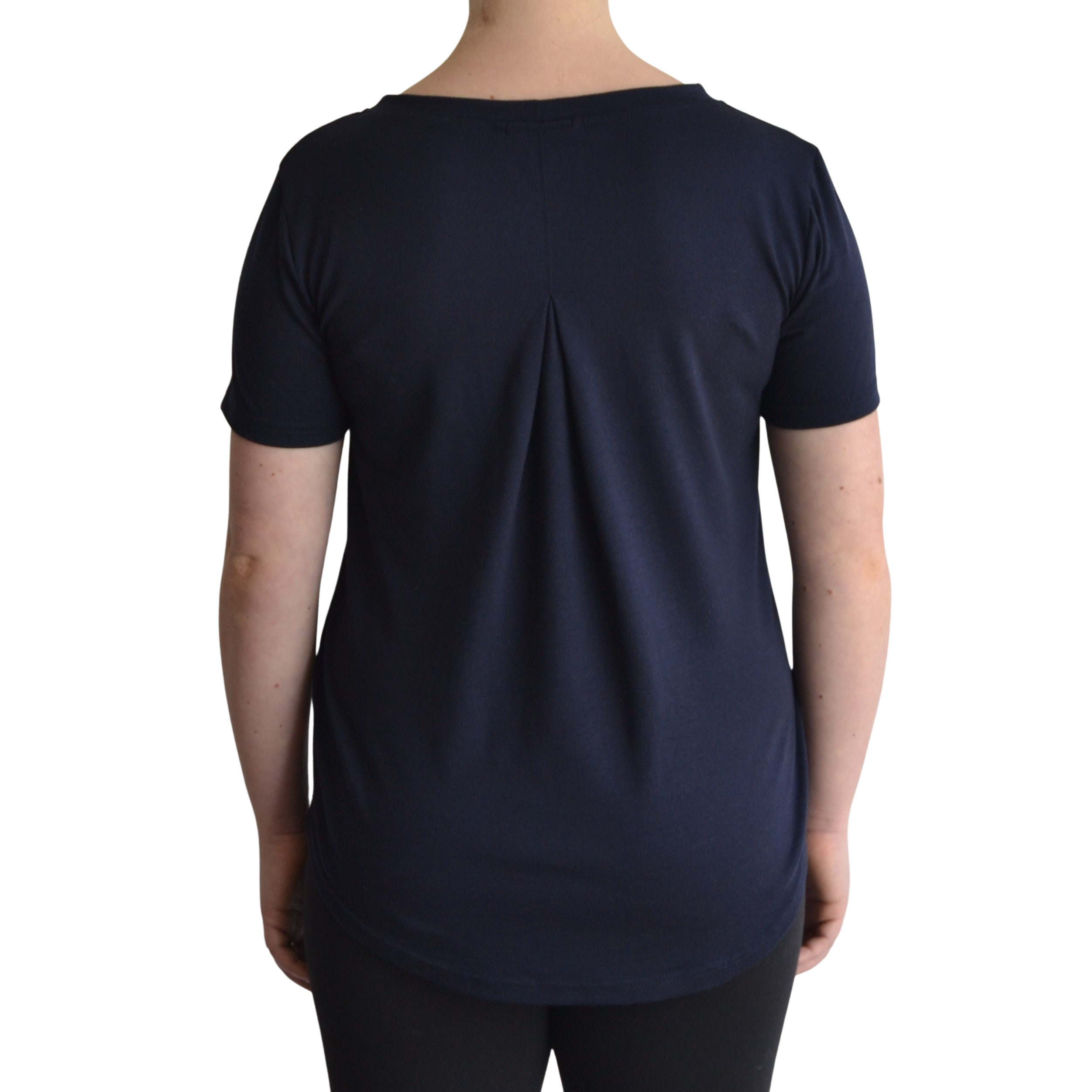 Links Short Sleeve Merino Ladies Golf Top