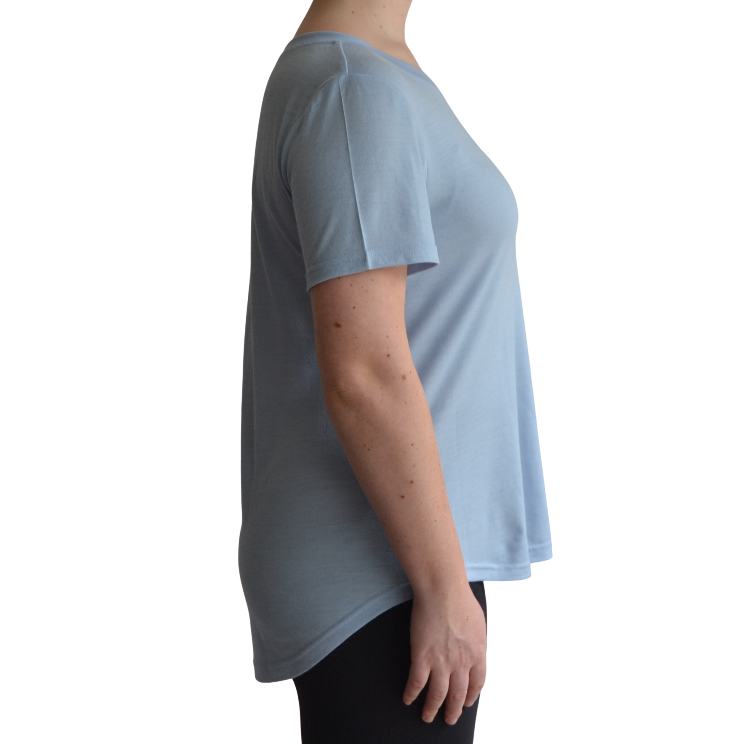 Links Short Sleeve Merino Ladies Golf Top