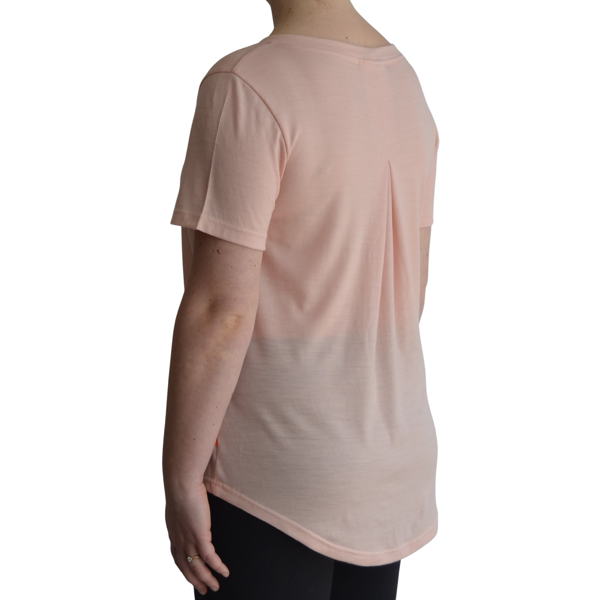 Links Short Sleeve Merino Ladies Golf Top