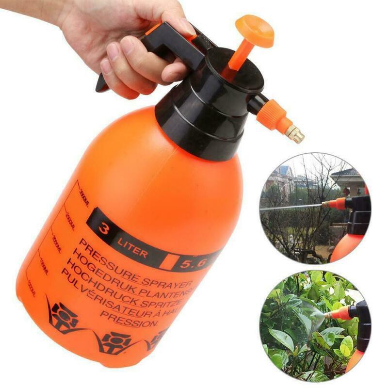 Pressurized Spray Bottle Gardening Tools 3.0 Liter Car Wash High Pressure Watering Can Automatic Cleaning Pump Sprayer