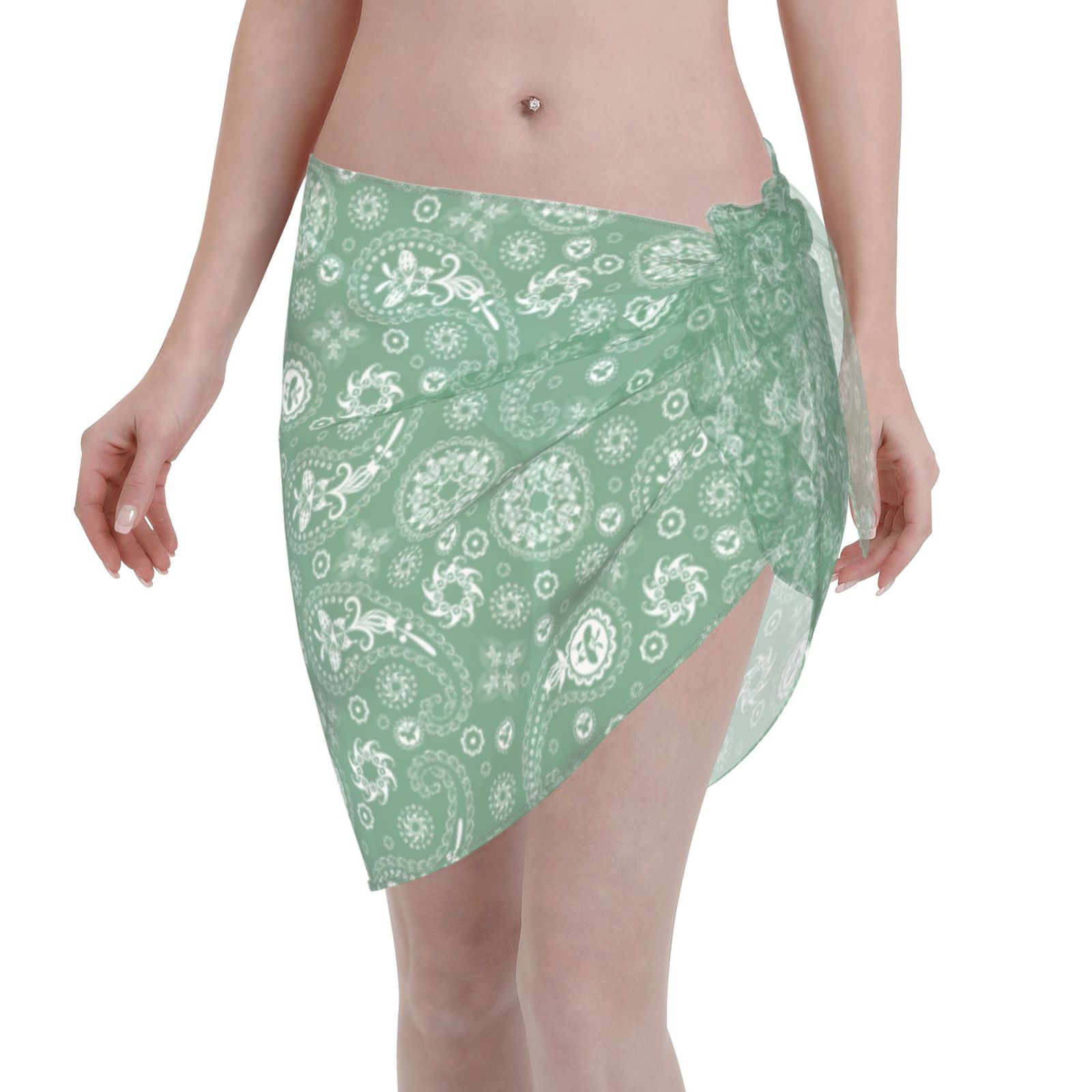 Women Short Sarongs Beach Wrap