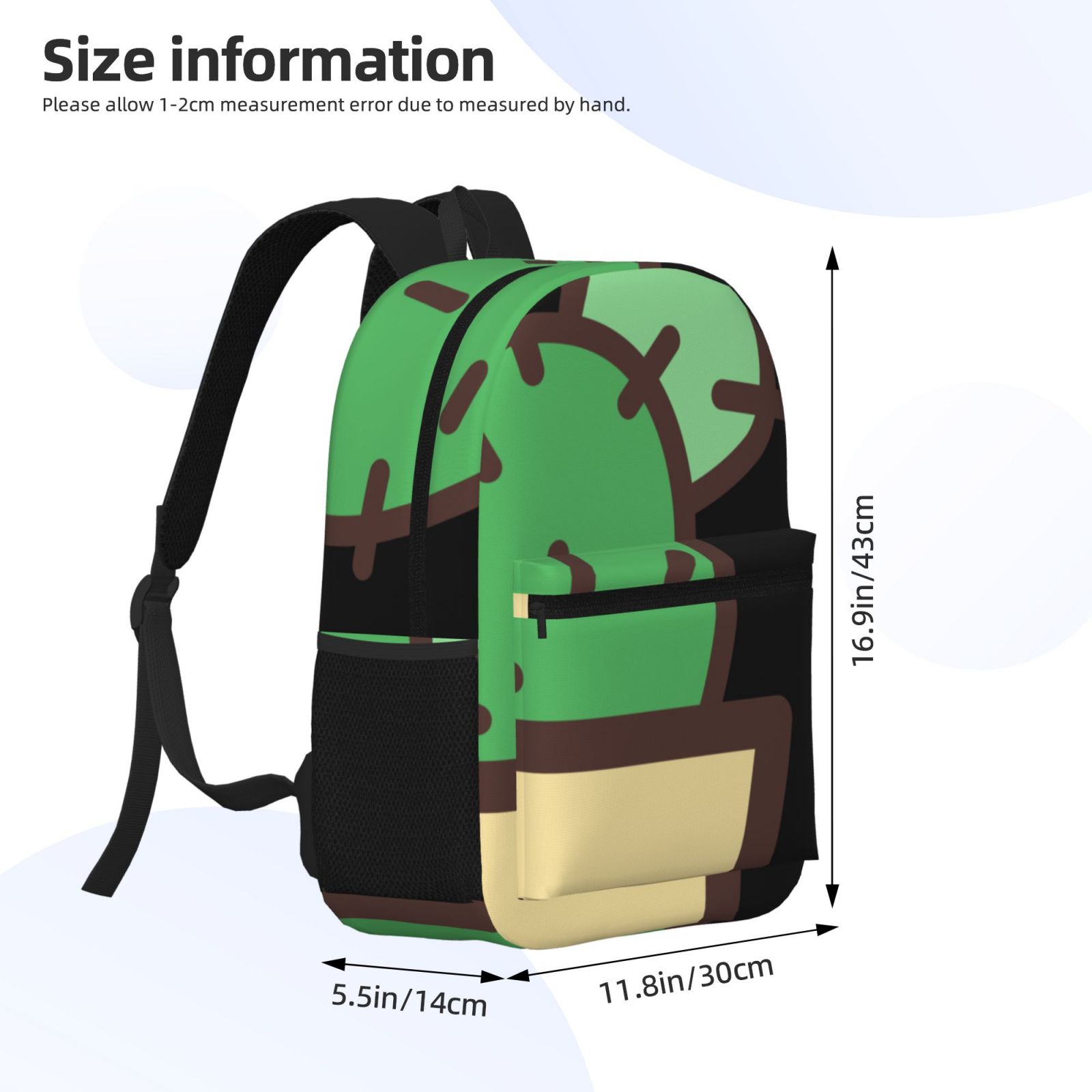 17in Backpack With Pockets