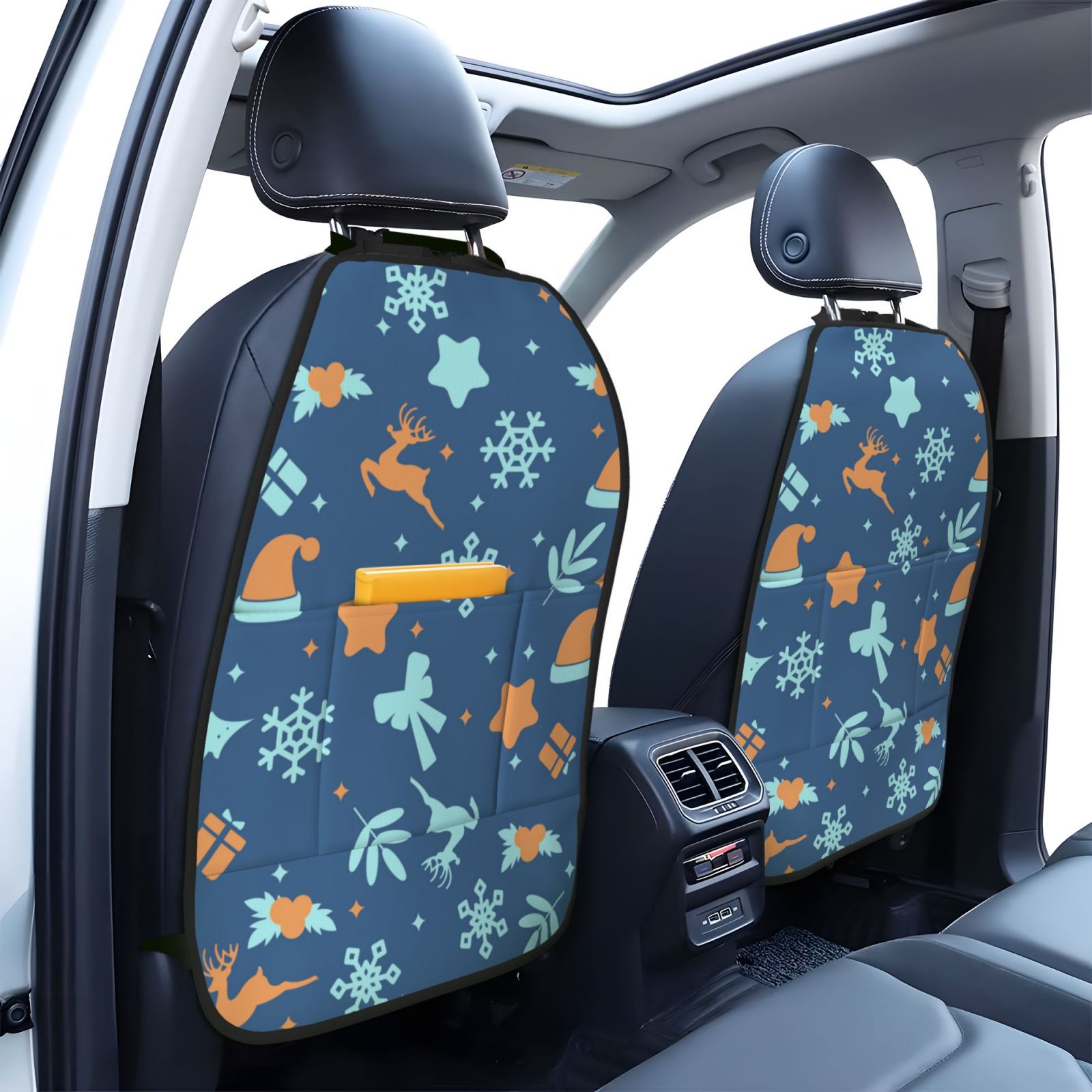 Anti-kick Storage Mat For Car Seats 2 Pcs