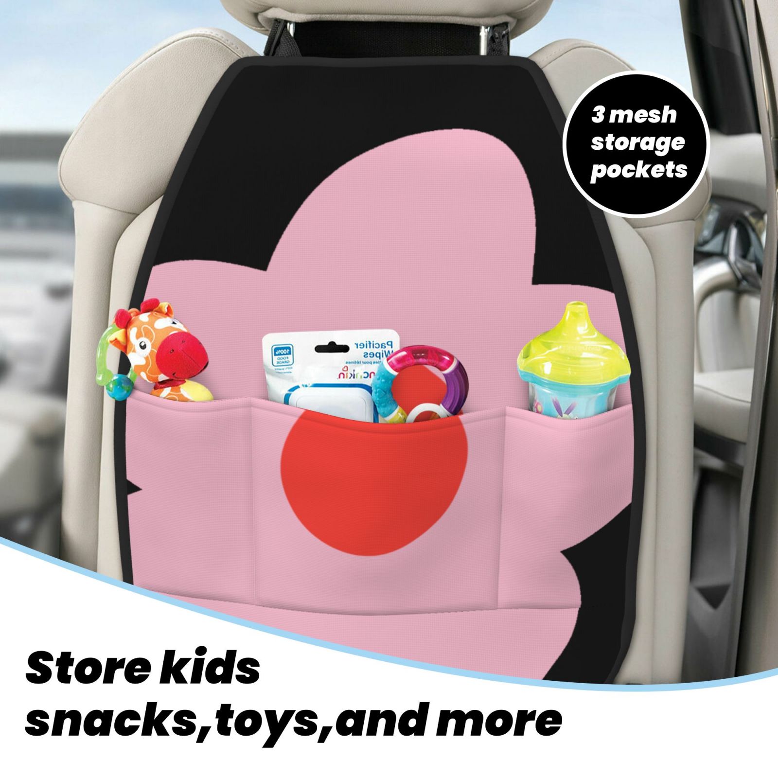 Anti-kick Storage Mat For Car Seats 2 Pcs