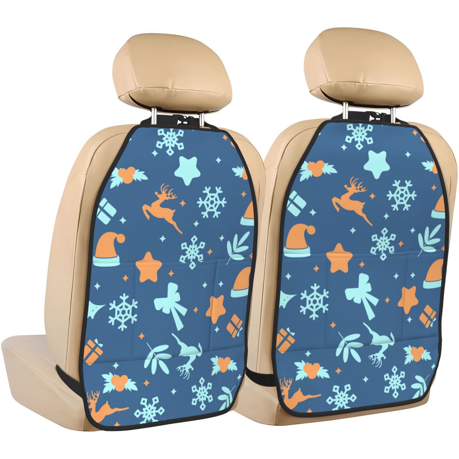 Anti-kick Storage Mat For Car Seats 2 Pcs