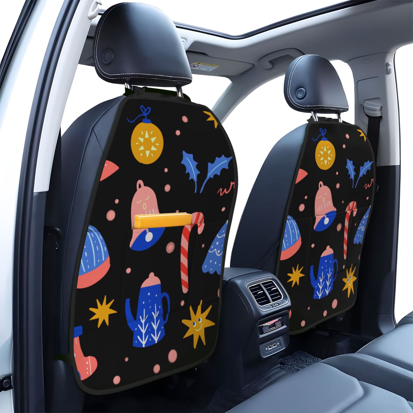 Anti-kick Storage Mat For Car Seats 2 Pcs