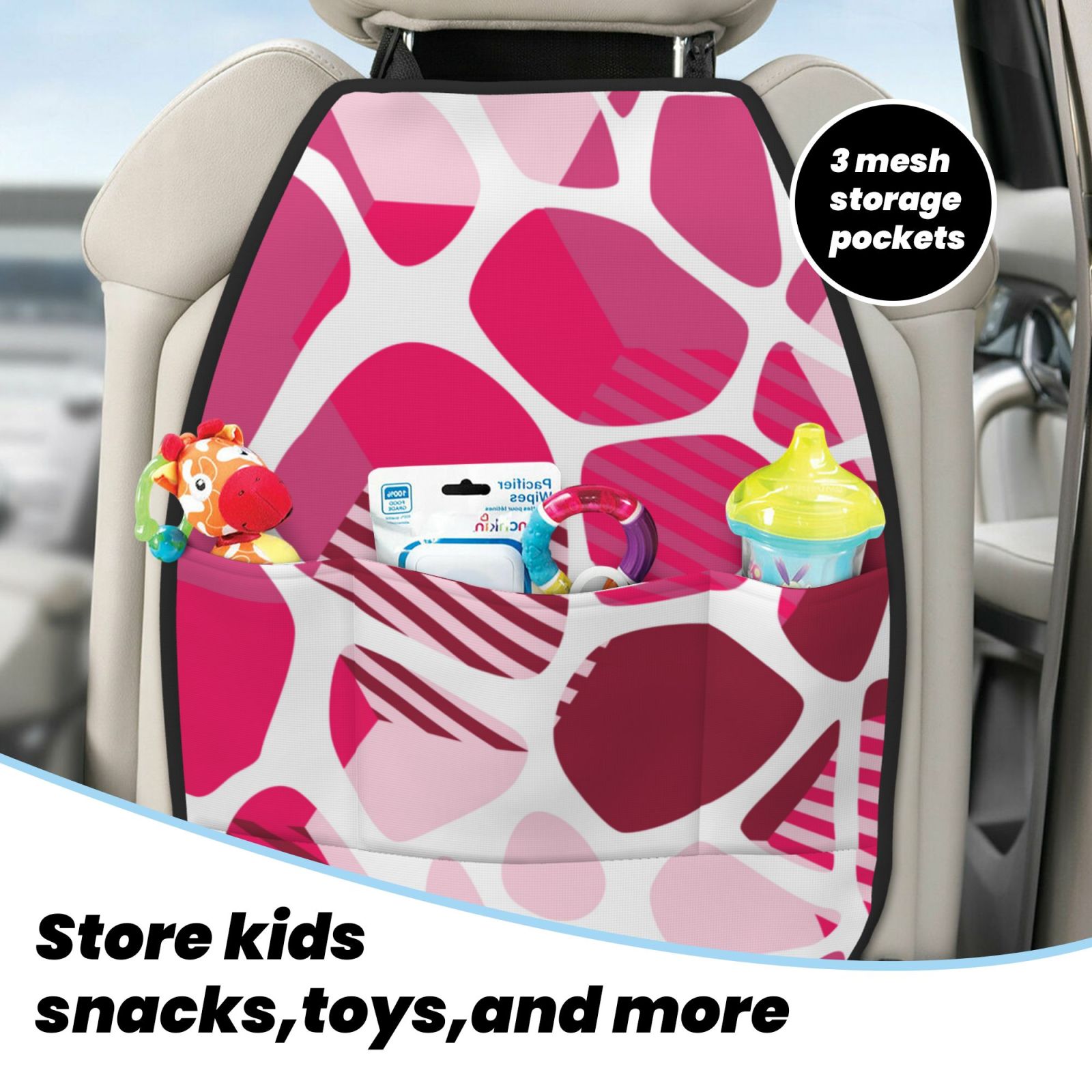 Anti-kick Storage Mat For Car Seats 2 Pcs