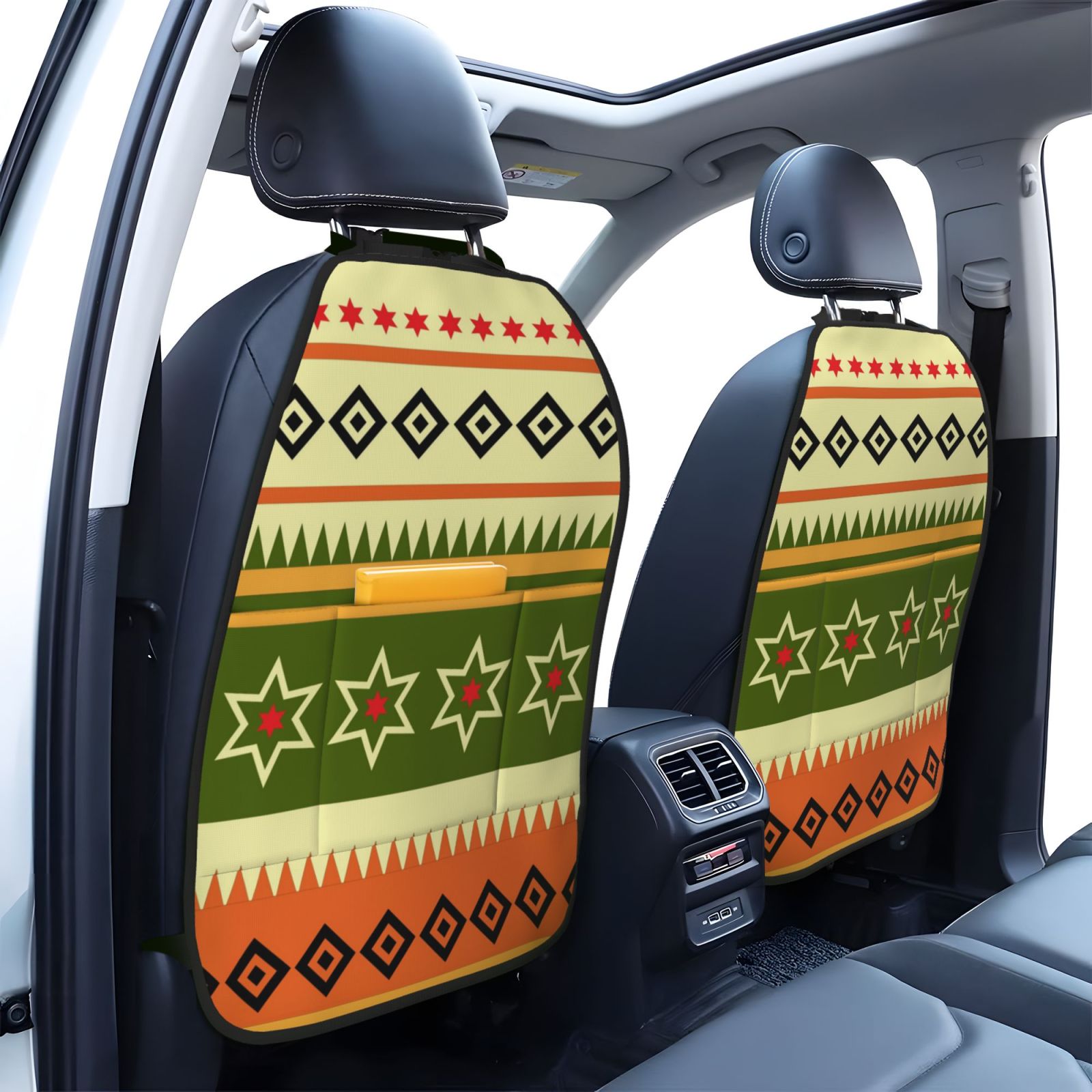 Anti-kick Storage Mat For Car Seats 2 Pcs