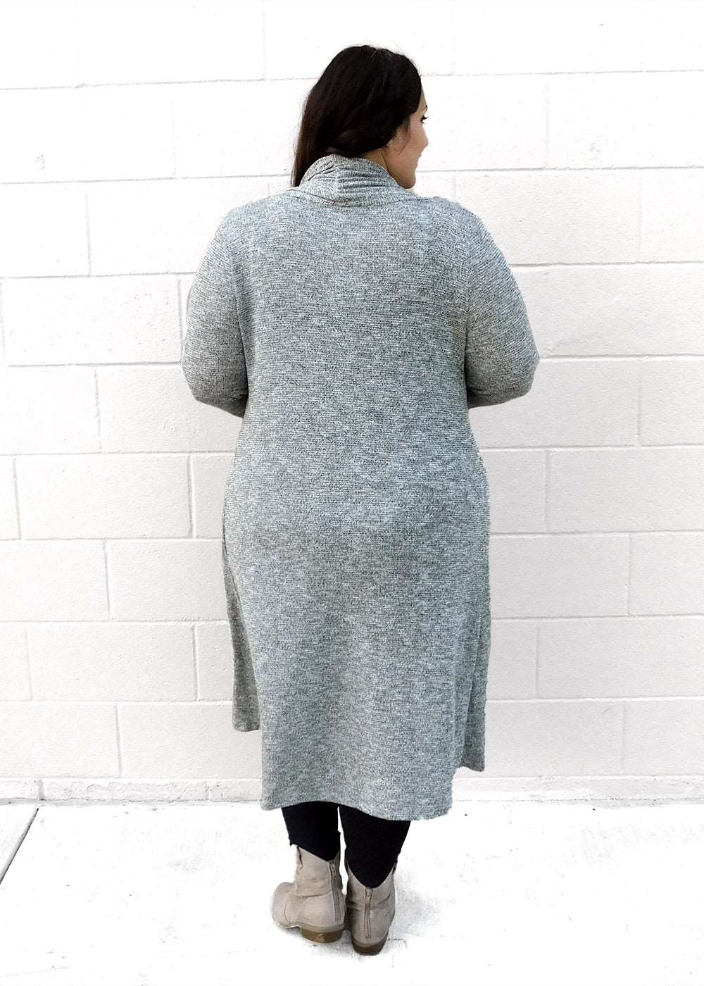 Knit Long Parker Cardigan