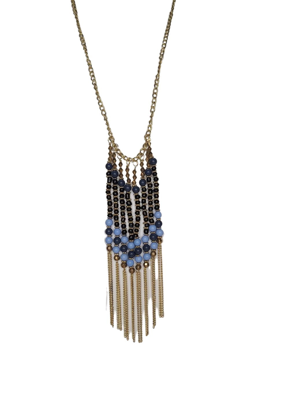 Necklace Ocean Beaded Fringe 11