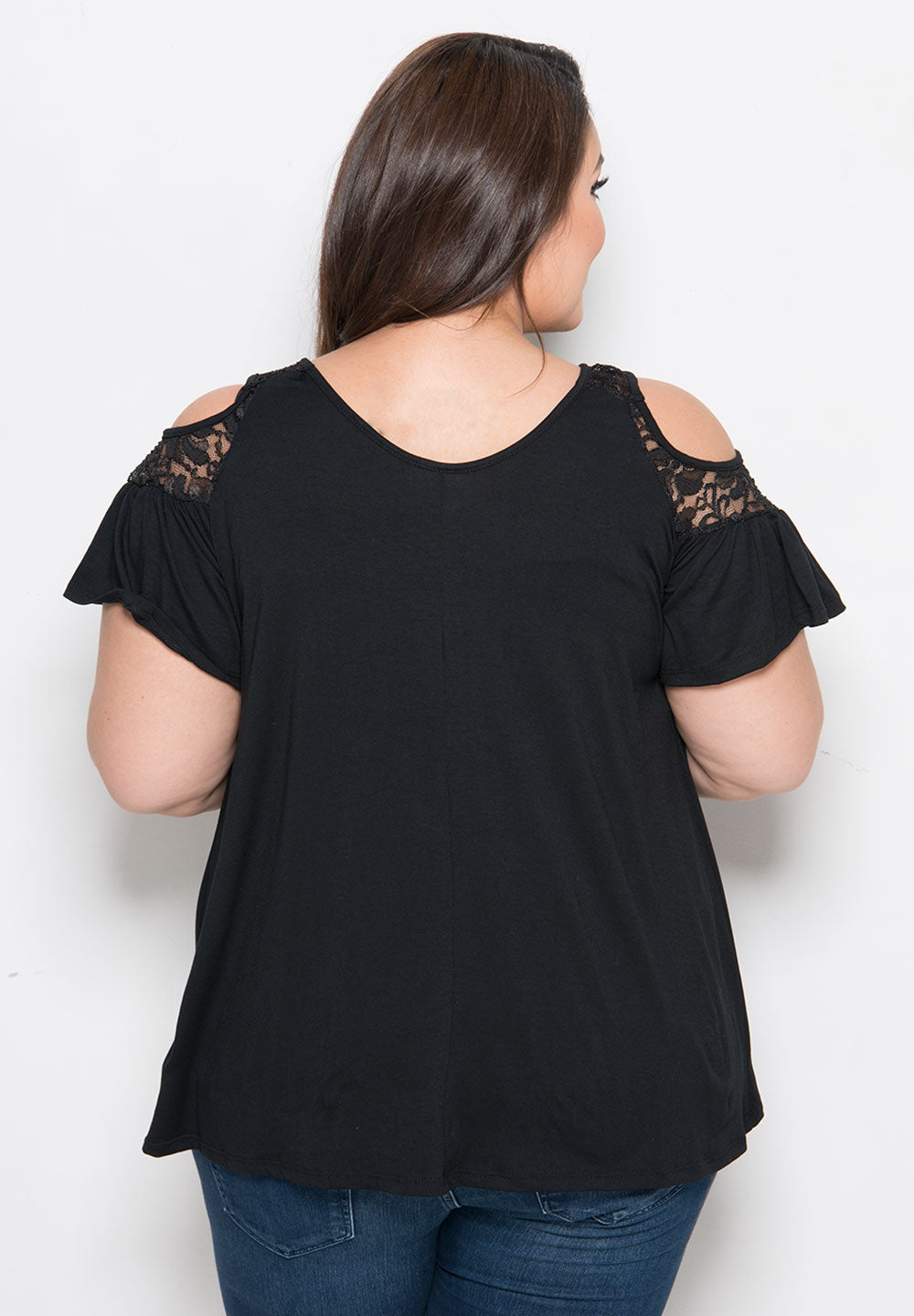 Stacy Cold-Shoulder Top