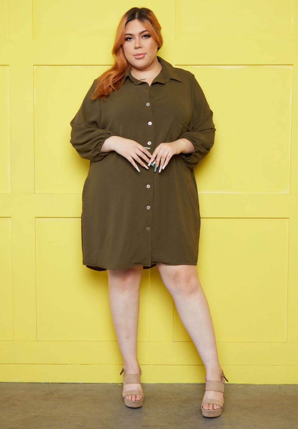 Alina Shirt Dress