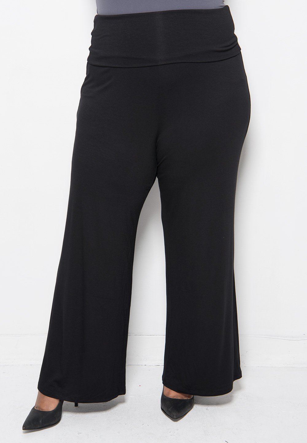 Classic Jersey Palazzo Pants