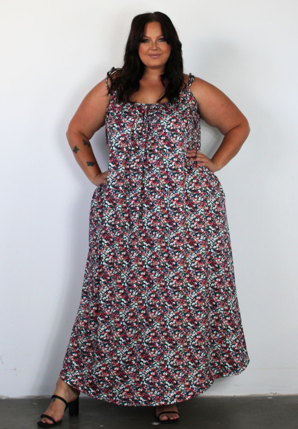 Pretty Cami Maxi Dress