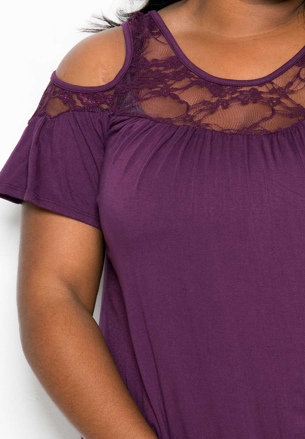 Stacy Cold-Shoulder Top