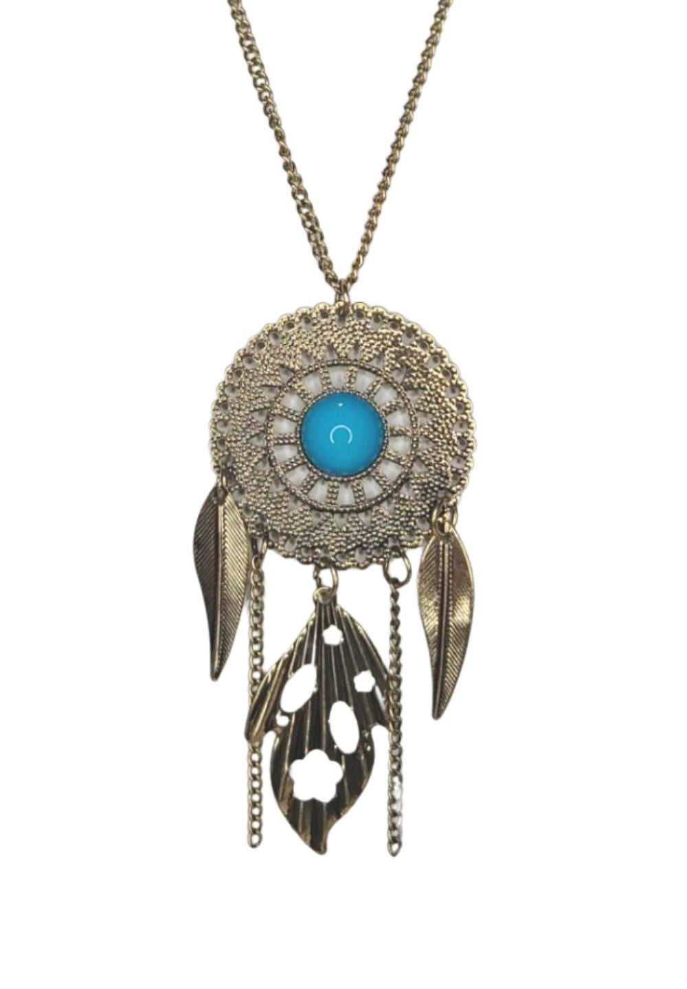 Necklace Blue Dream Catcher 12