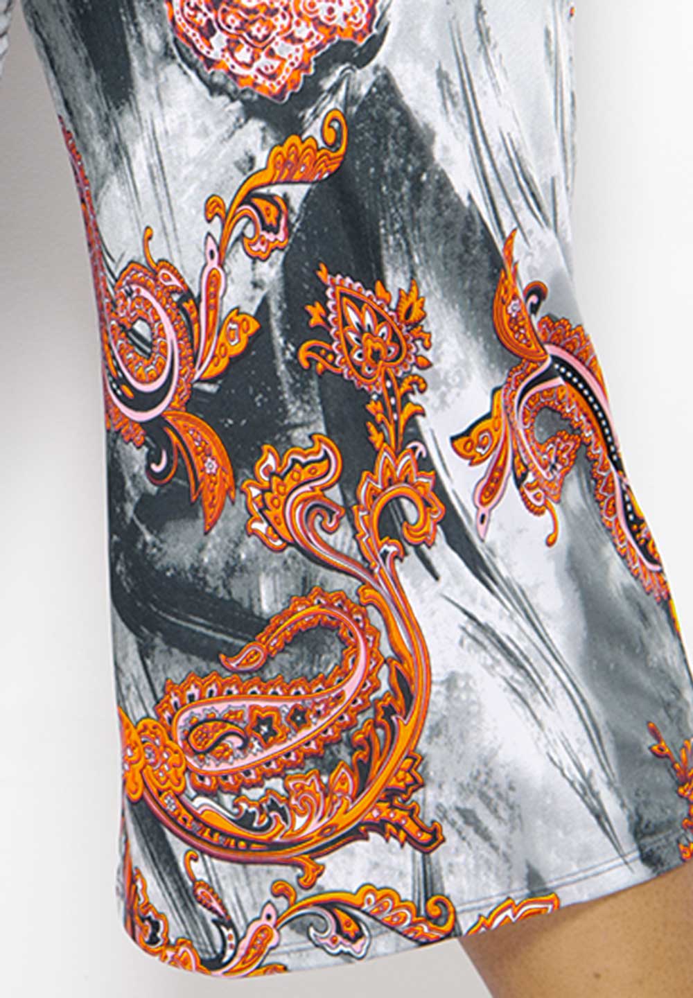 Printed Gaucho Pants