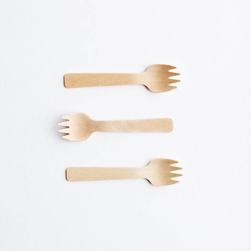 Disposable Wooden Cutlery - made from birchwood