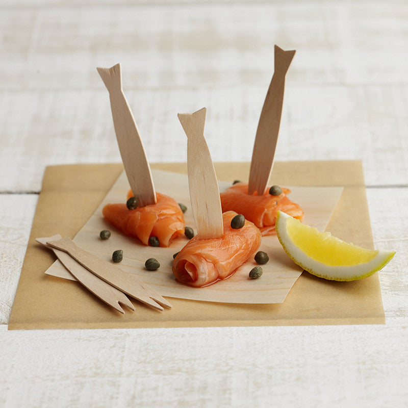 Disposable Fish Cocktail Fork