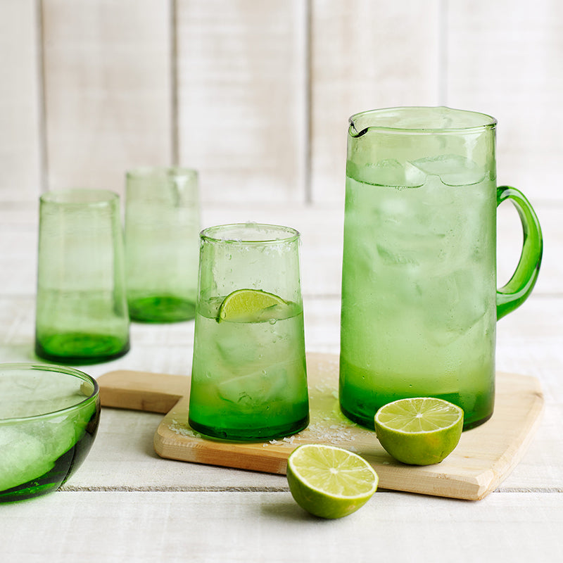 Wine / Water Tumblers - Green - 3 sizes