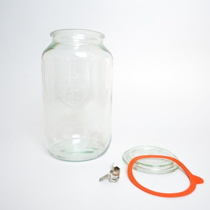 Weck Cylinder Jar - 6 sizes ( 2 NEW)