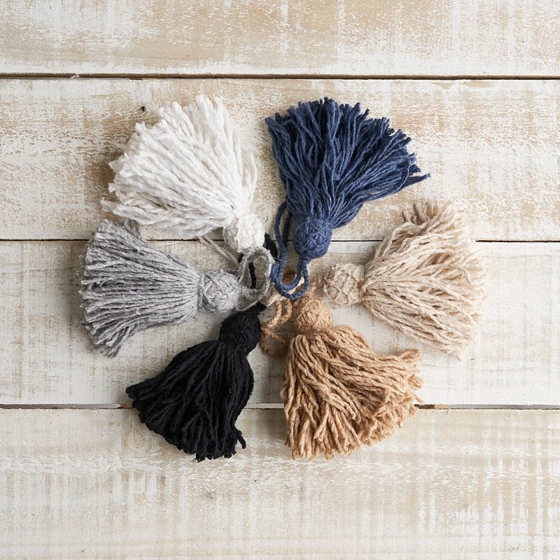 Wool Tassels made in Morocco  - 6 colours 50% OFF AT CHECKOUT