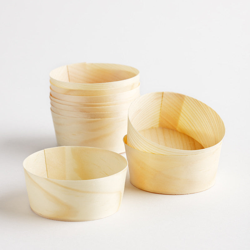 Disposable Wooden Cup - 3 sizes