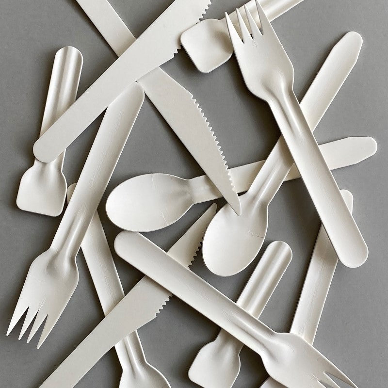 Disposable  Paper Cutlery - strong and with a pleasant mouthfeel  NEW!