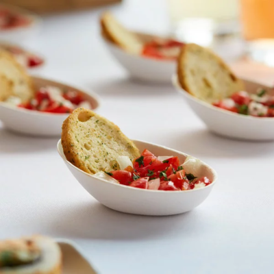 Disposable Canape Dishes - in 5 shapes