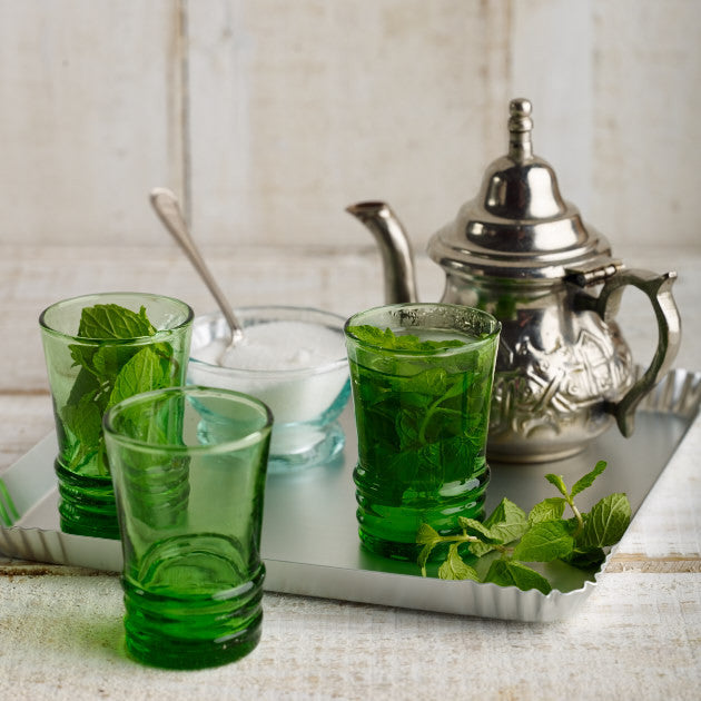 Tea Glasses - Green - 3 sizes