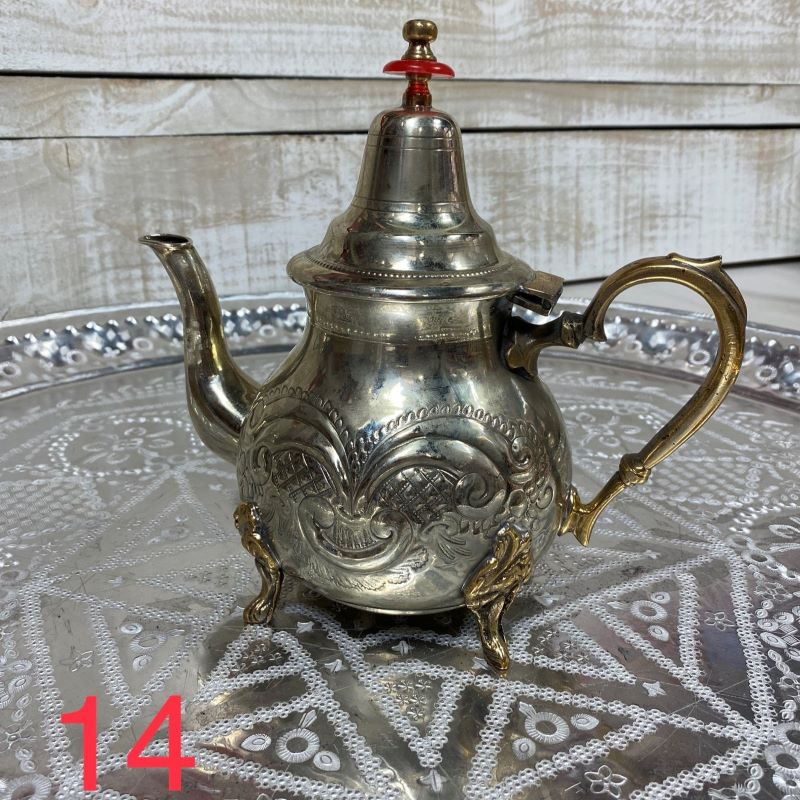 Vintage Moroccan Tea Pots - 25% OFF AT CHECKOUT