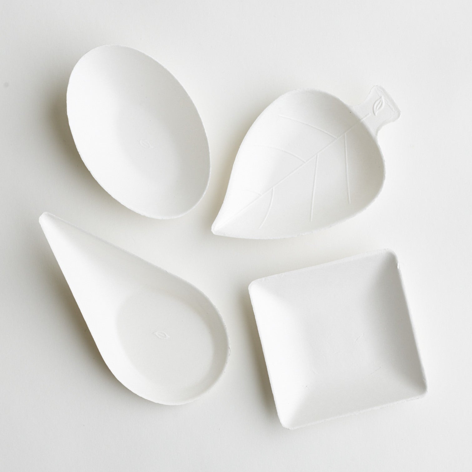 Disposable Canape Dishes - in 5 shapes