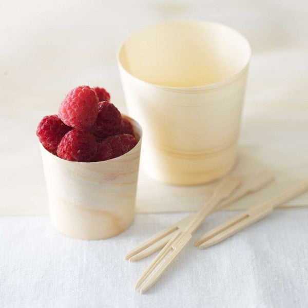 Disposable Wooden Cup - 3 sizes