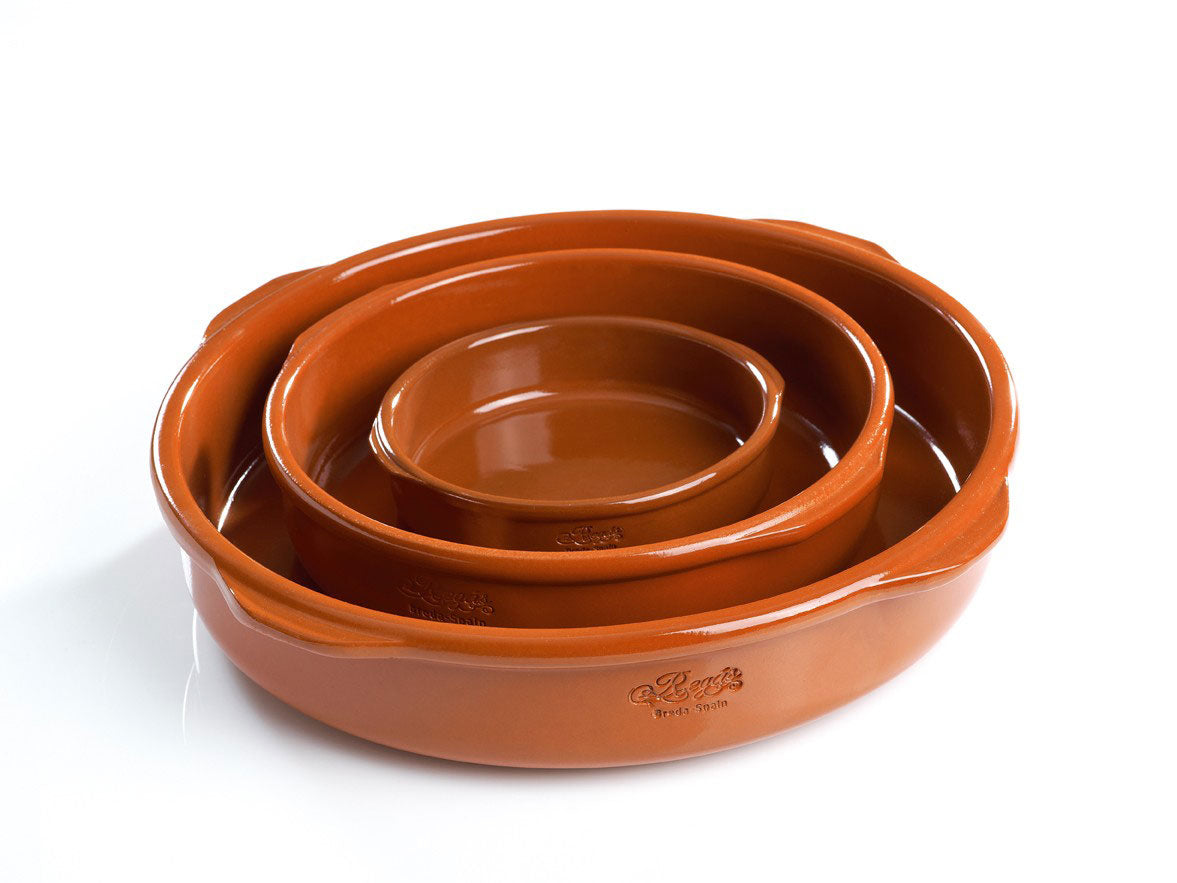 Spanish Terracotta Cazuela Baking Dishes - 6 sizes