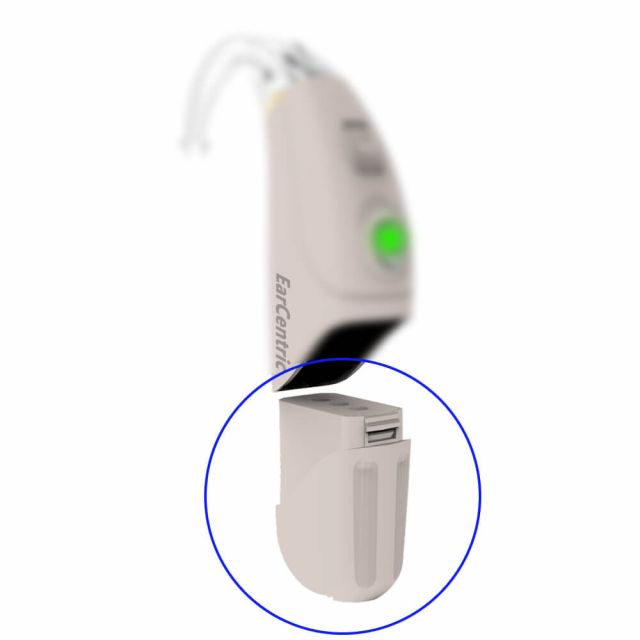 Rechargeable Replaceable Hearing Aid Battery Module