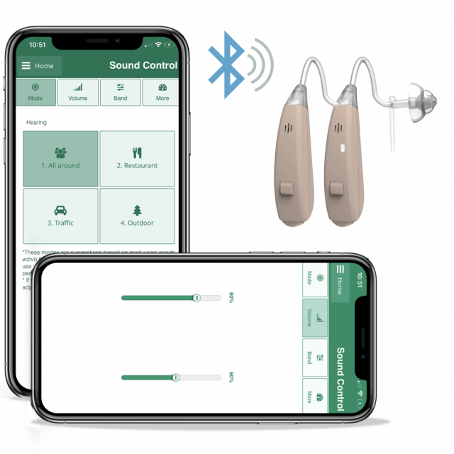 EarCentric Linkx Wireless Hearing Aids