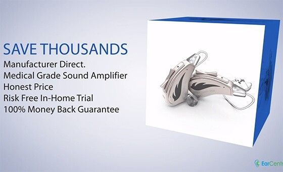 Comfort2 Mini-BTE Hearing Aid Amplifier Sound Assist by EarCentric