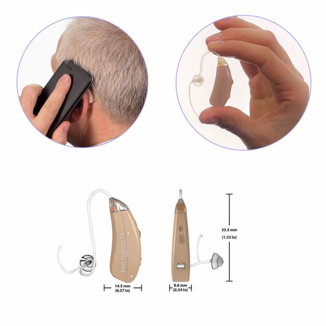 Rechargeable/Programmable Hearing Aids with USB Programming Port - EasyCharge2