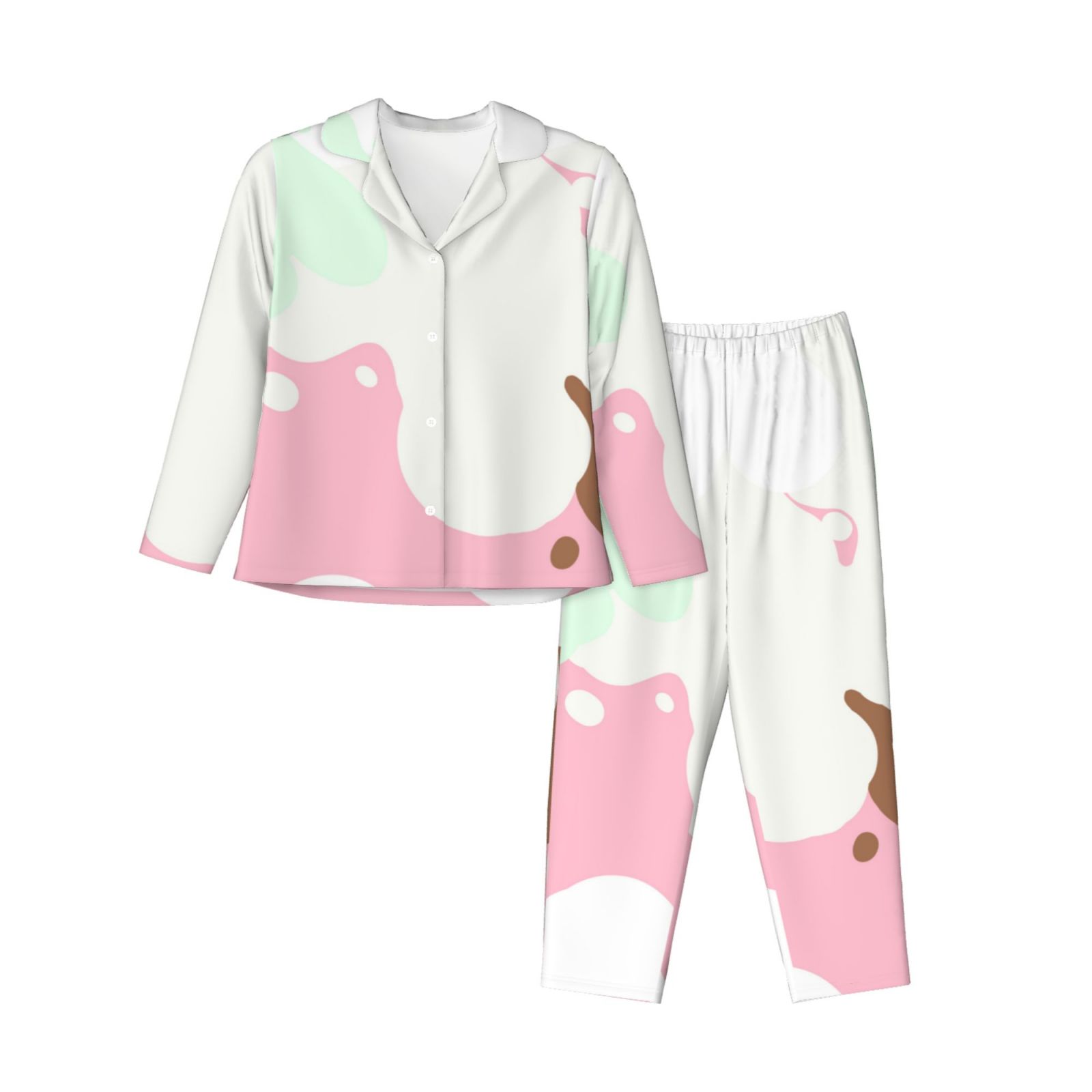 Women's Long-Sleeved Pajama Set