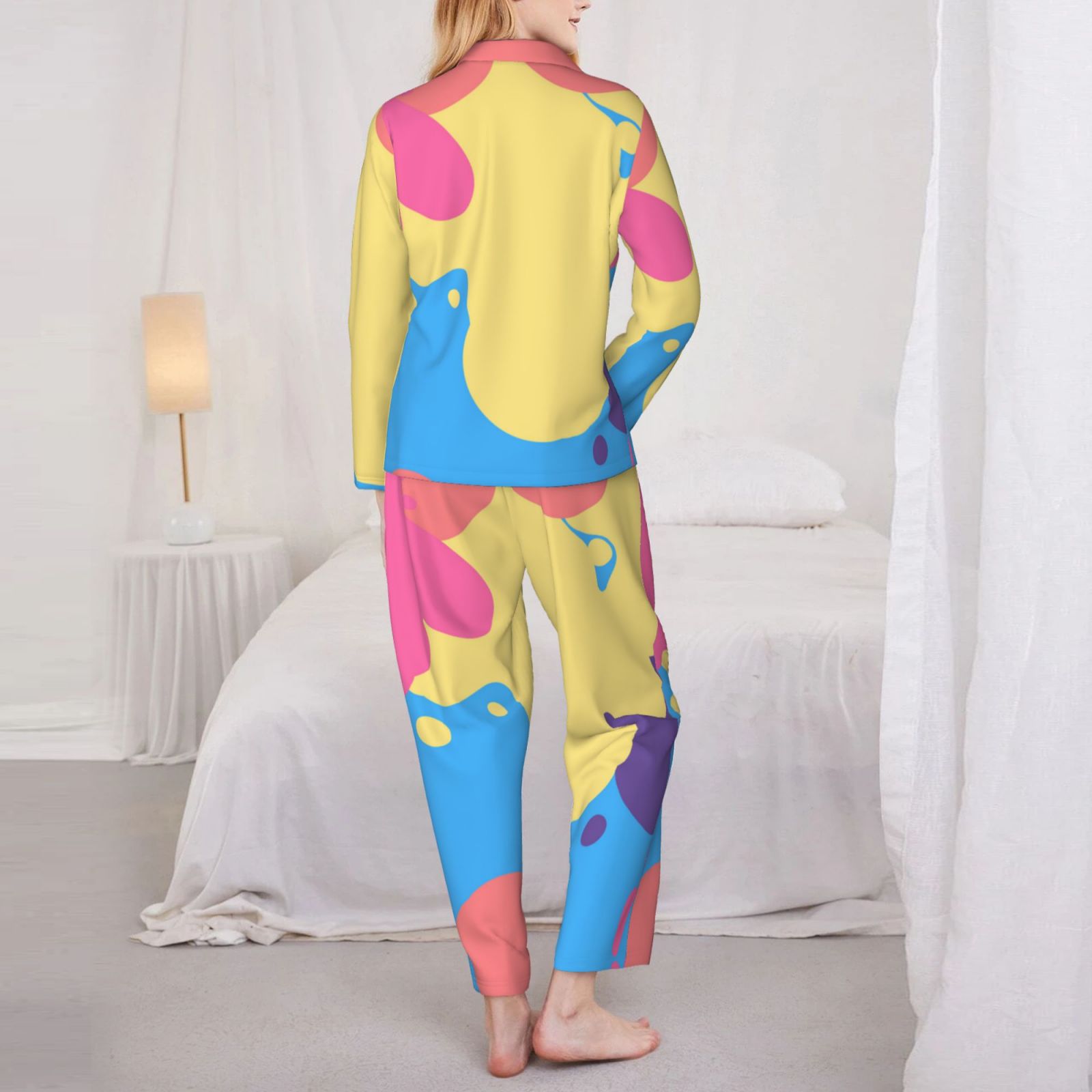 Women's Long-Sleeved Pajama Set