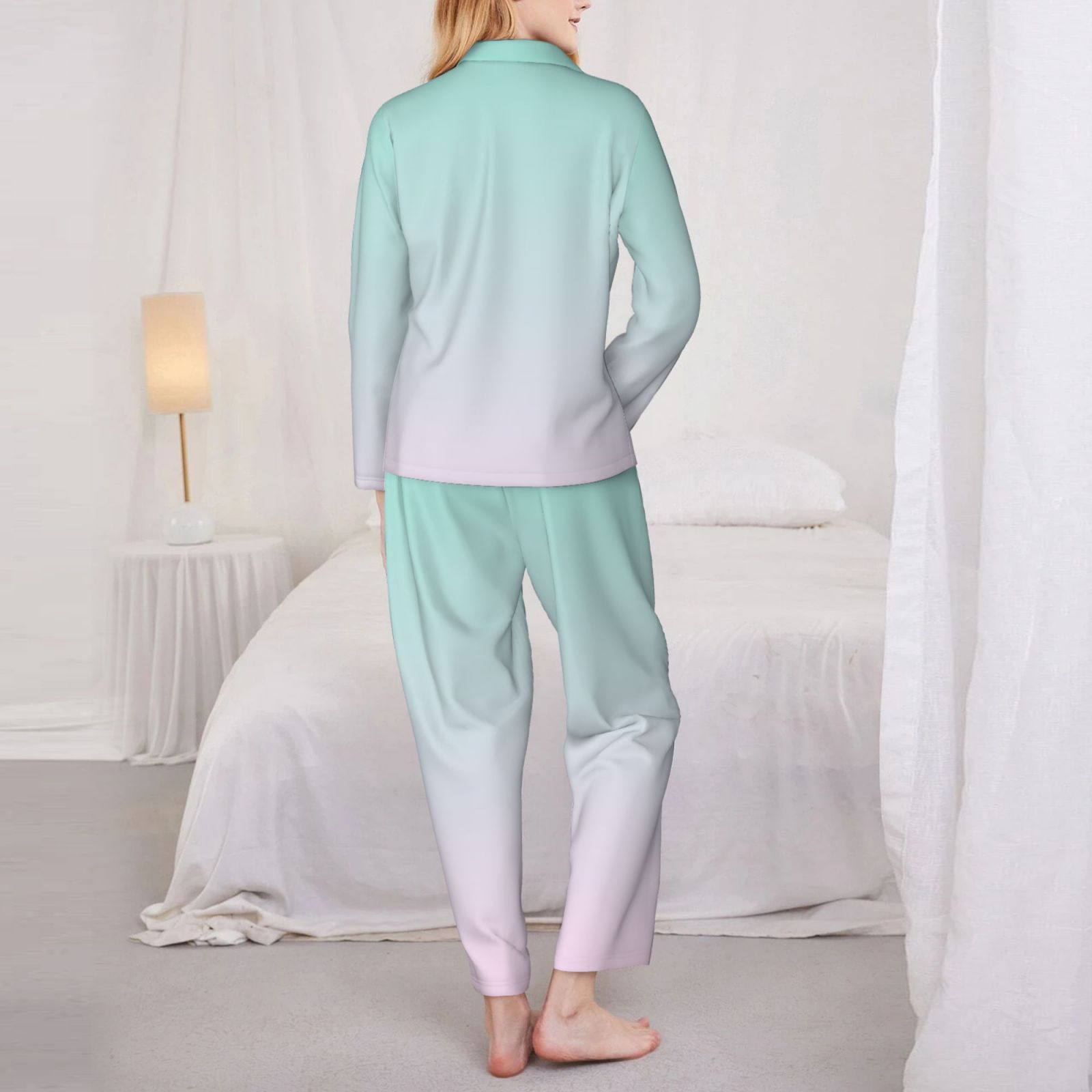 Women's Long-Sleeved Pajama Set