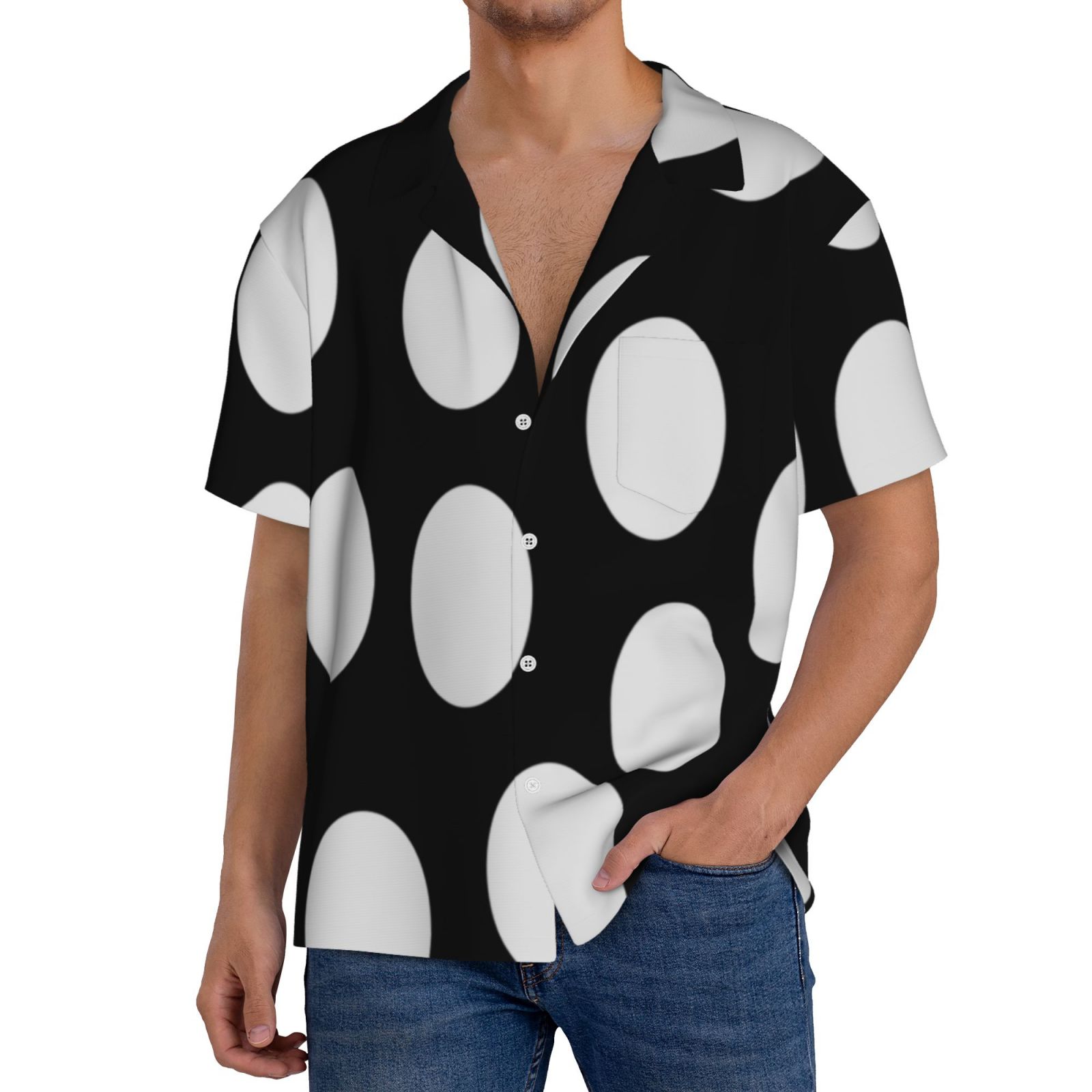 Men's Casual Short-sleeved Shirt