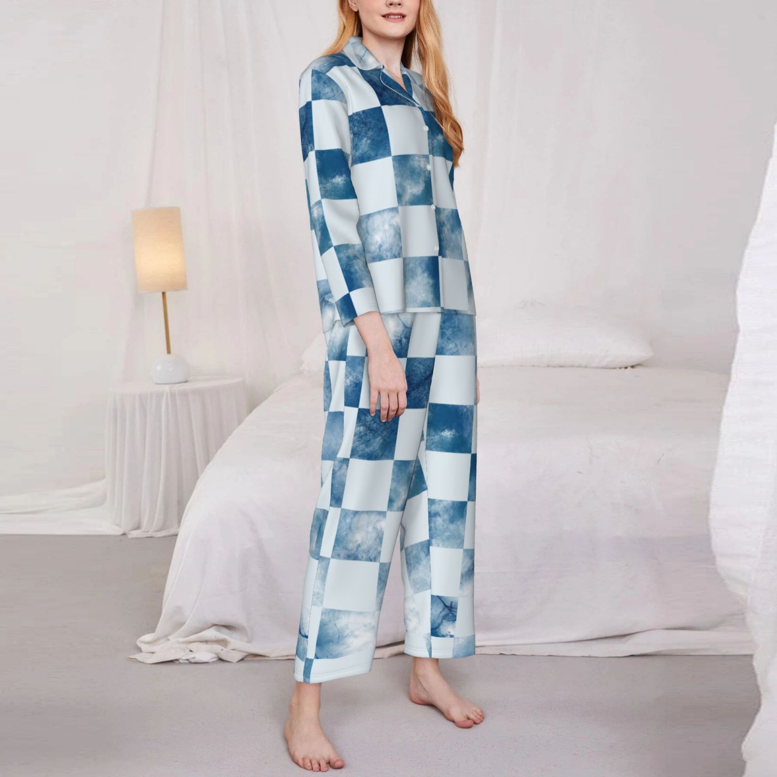 Women's Long-Sleeved Pajama Set