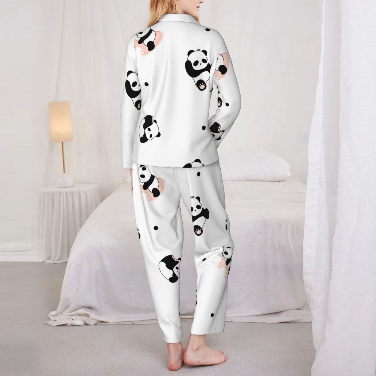 Women's Long-Sleeved Pajama Set