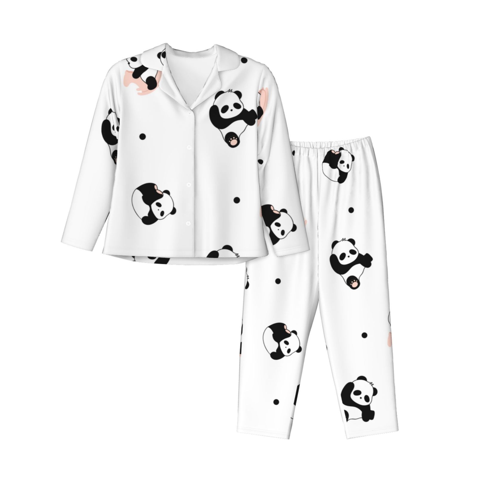 Women's Long-Sleeved Pajama Set