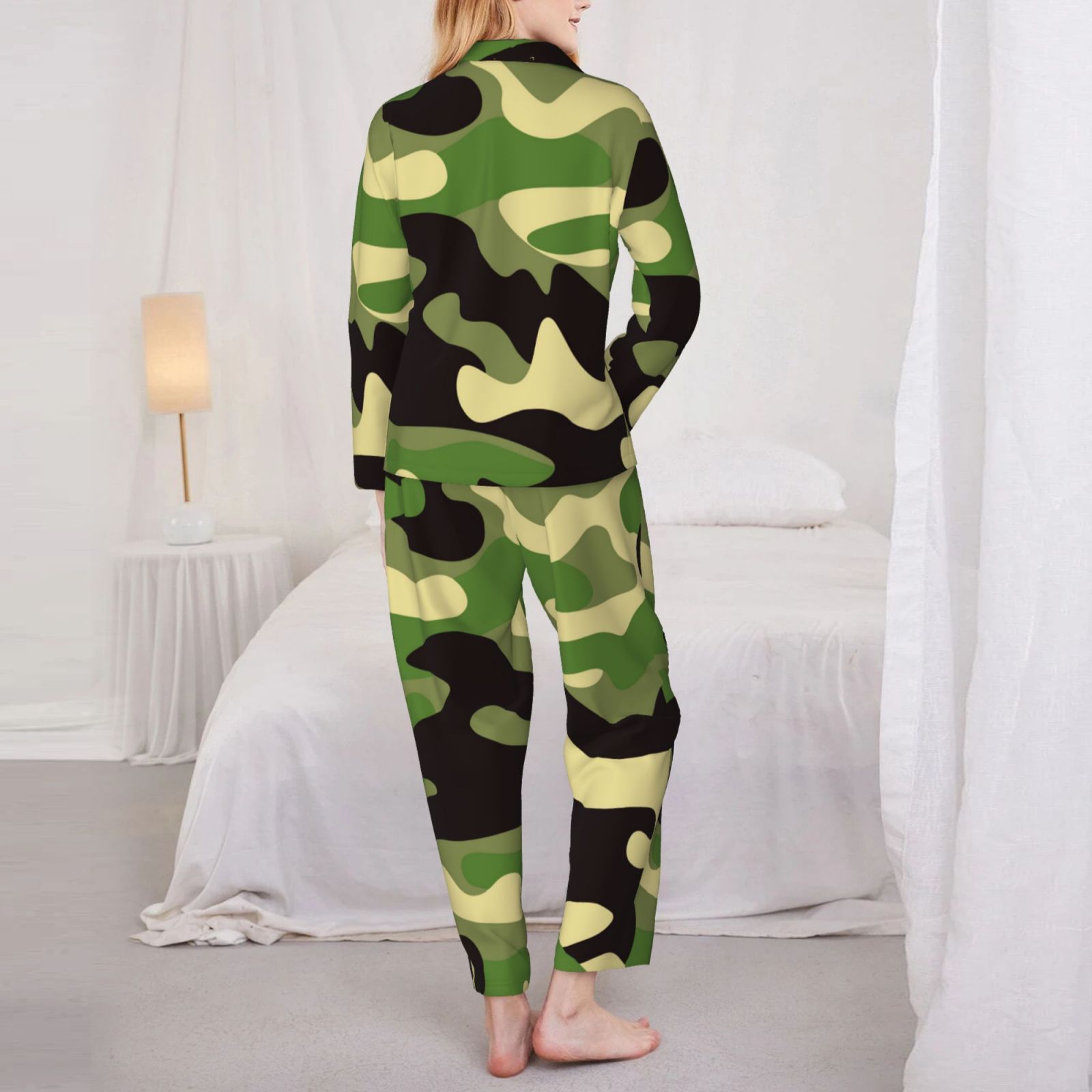 Women's Long-Sleeved Pajama Set