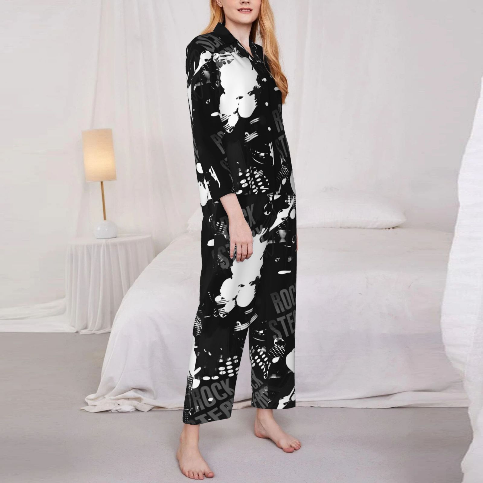 Women's Long-Sleeved Pajama Set