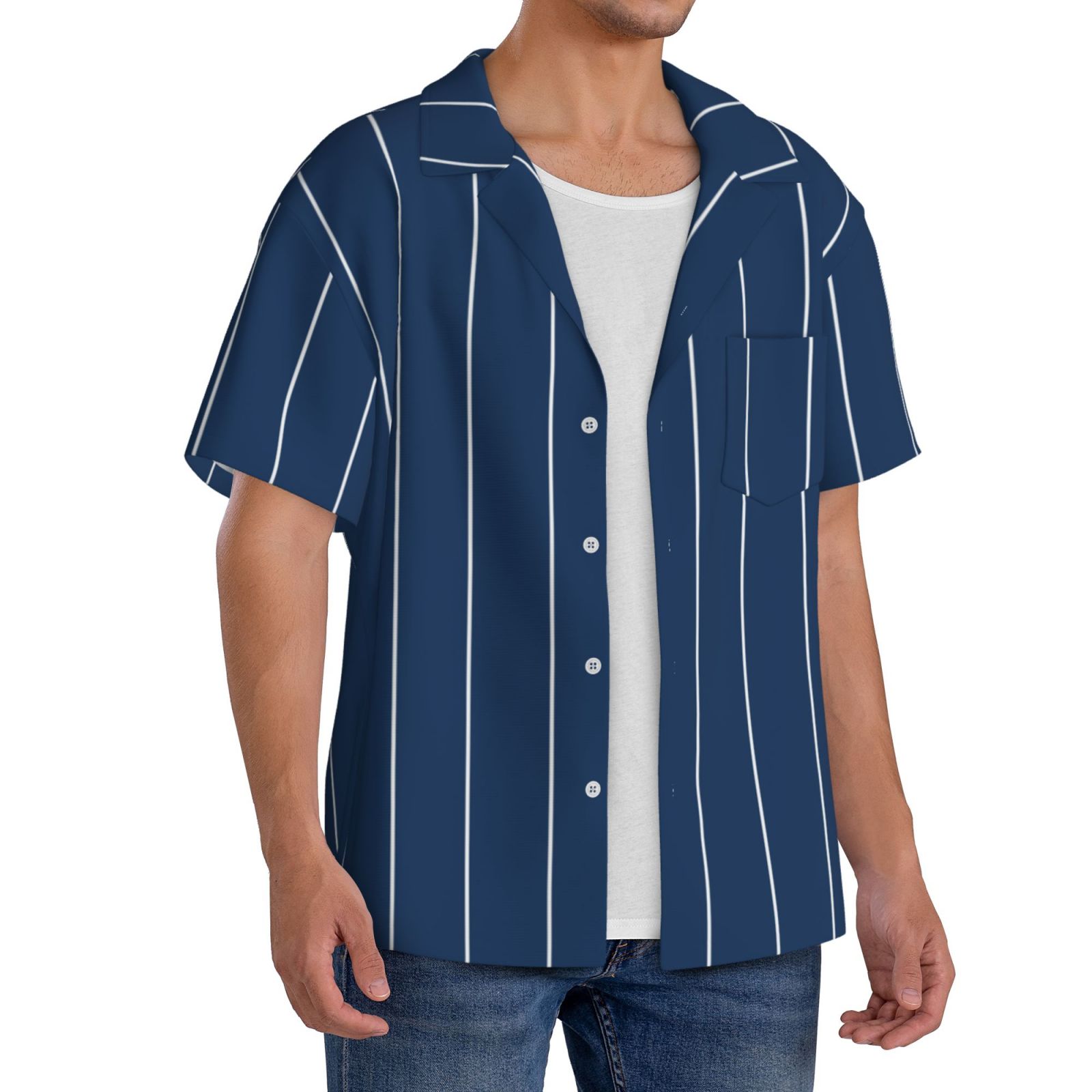 Men's Casual Short-sleeved Shirt