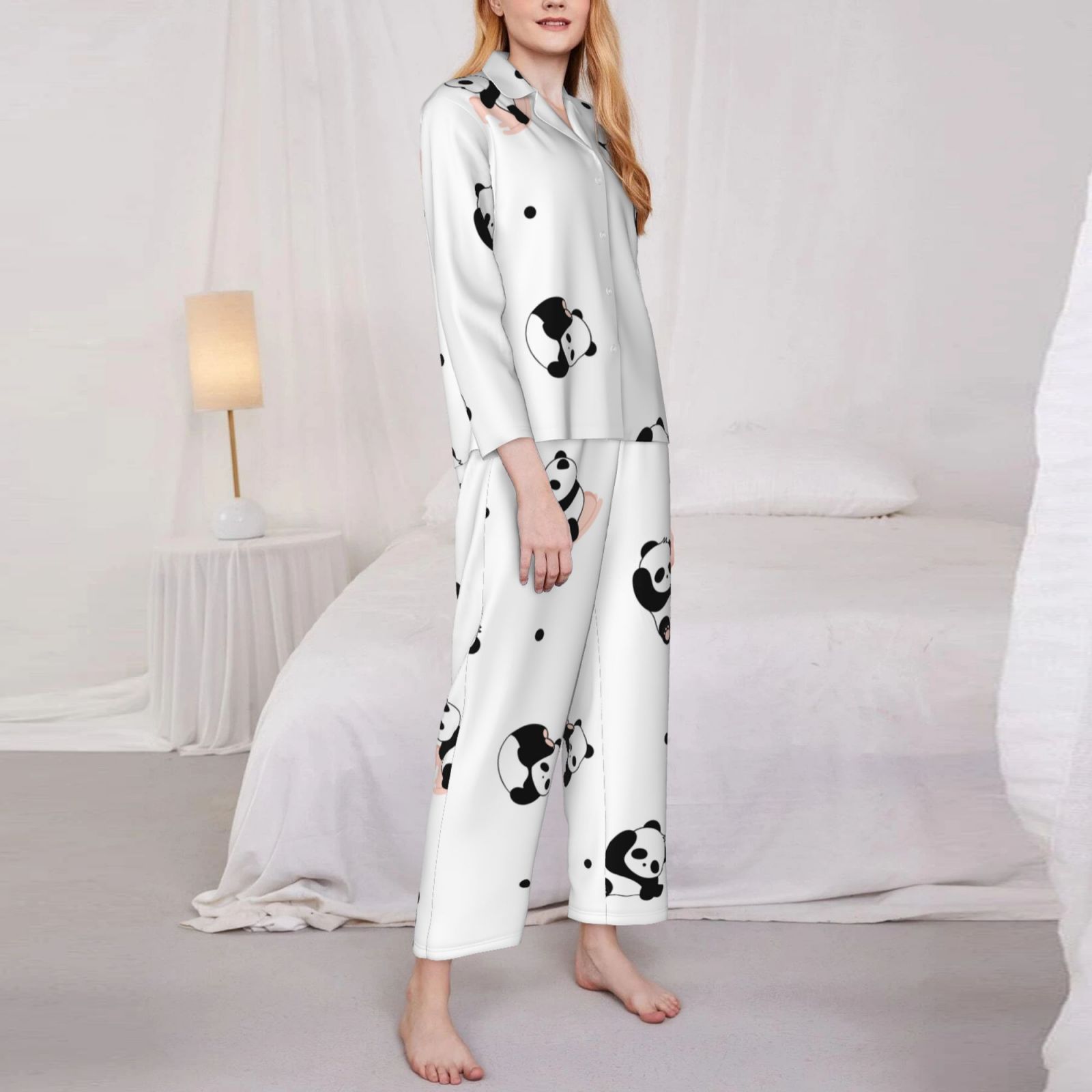 Women's Long-Sleeved Pajama Set